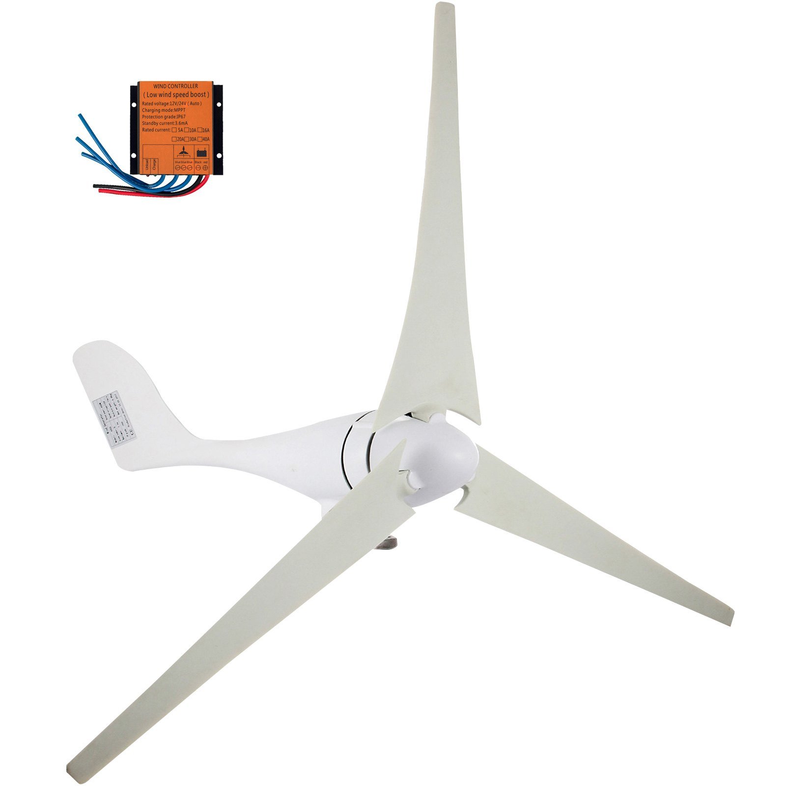 Vevor Horizontal Axis 400W 12V Wind Turbine Kits